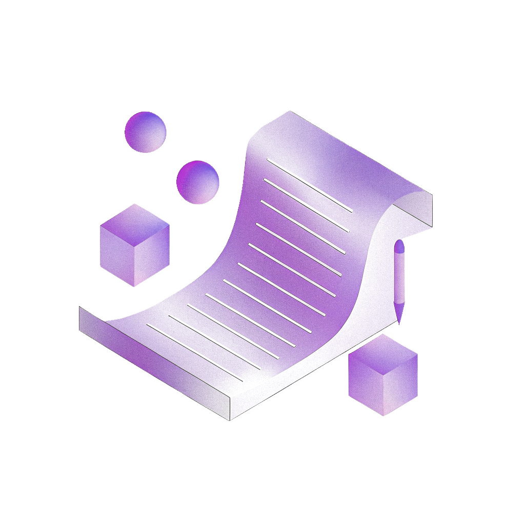 hand holding a contract with transaction icon with 2